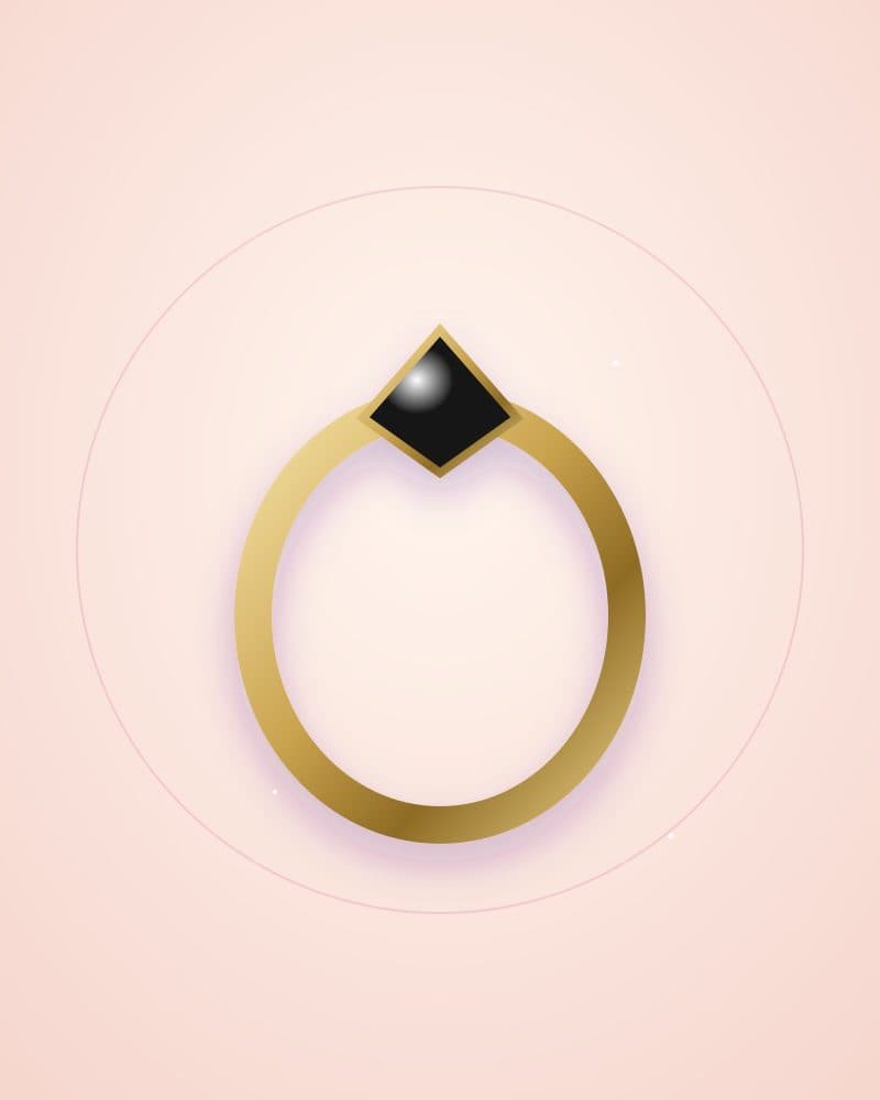 Onyx Signet Ring