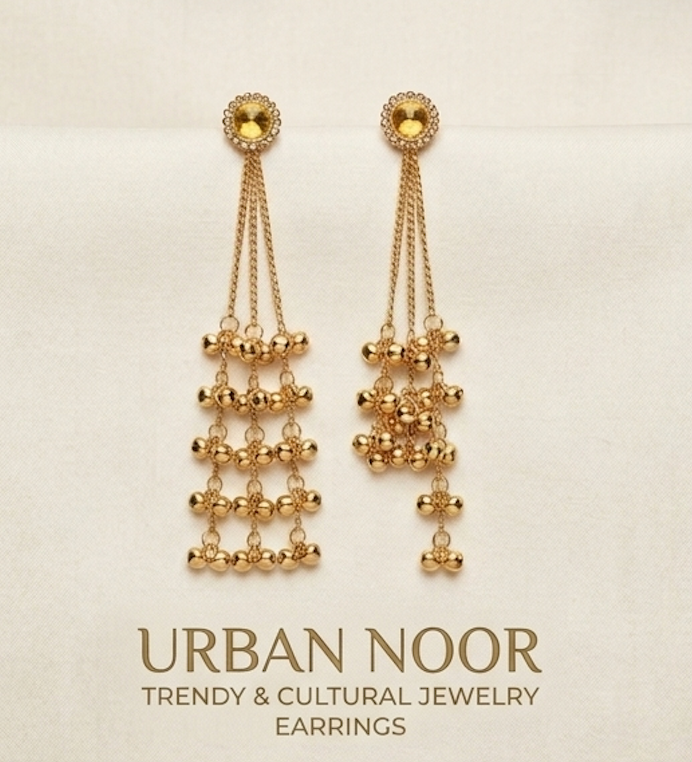 Premium Kashmiri Long Jhumka Stylish Earings