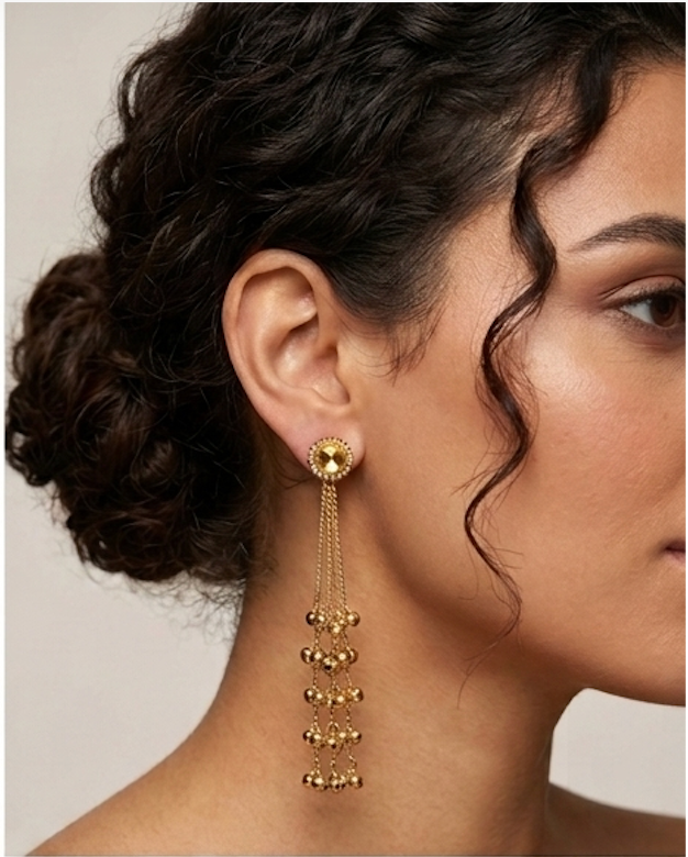 Premium Kashmiri Long Jhumka Stylish Earings