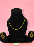 Snake Chain Set & Gold styled earing – Premium Gold Plated Daily Luxe | Urban Noor - Exclusive (Copy)