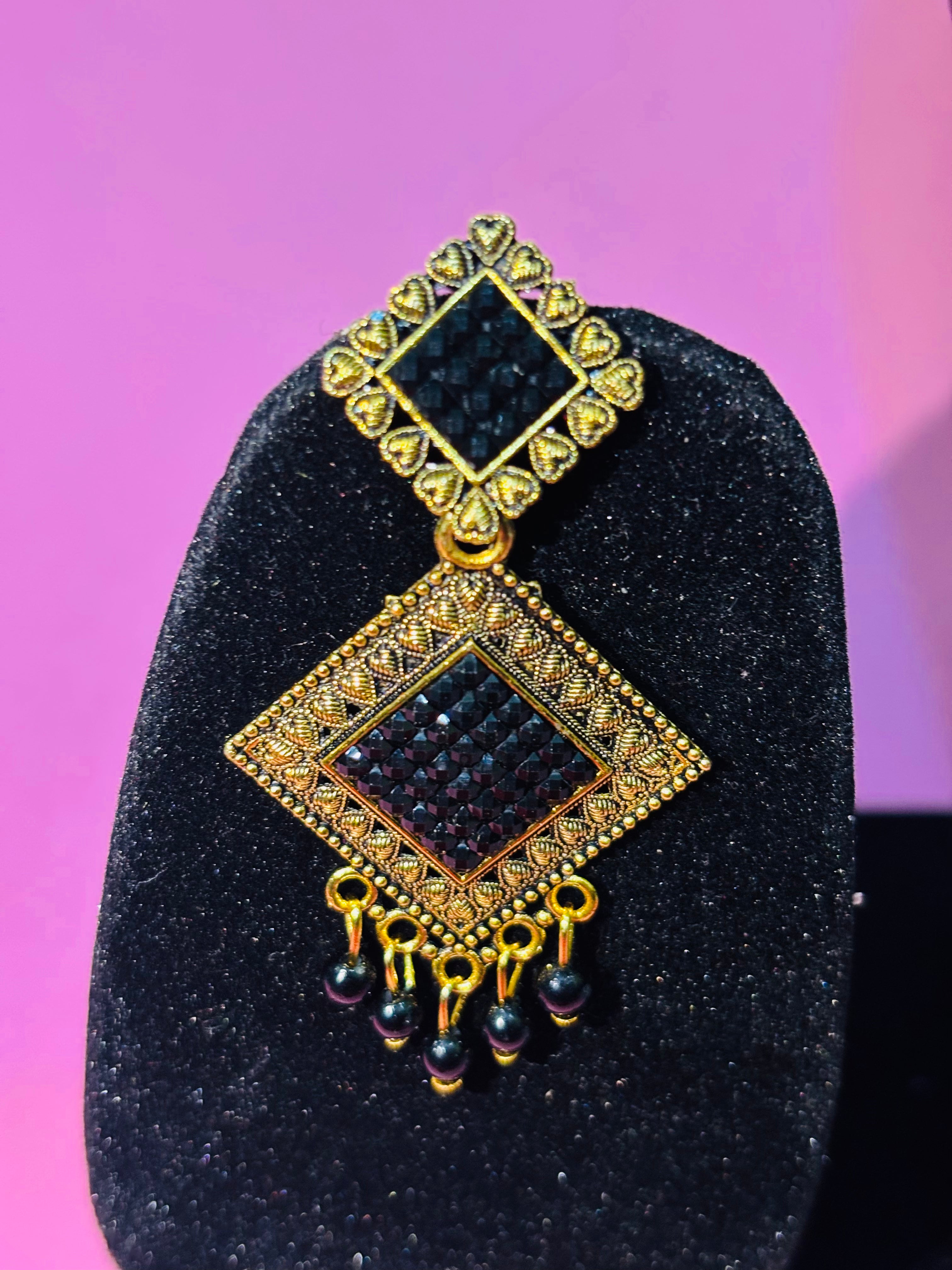 Snake Chain Set & Gold styled earing – Premium Gold Plated Daily Luxe | Urban Noor - Exclusive (Copy)