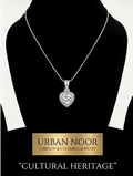 Premium Heart-Cut AD Stone Necklace – Premium Daily Wear